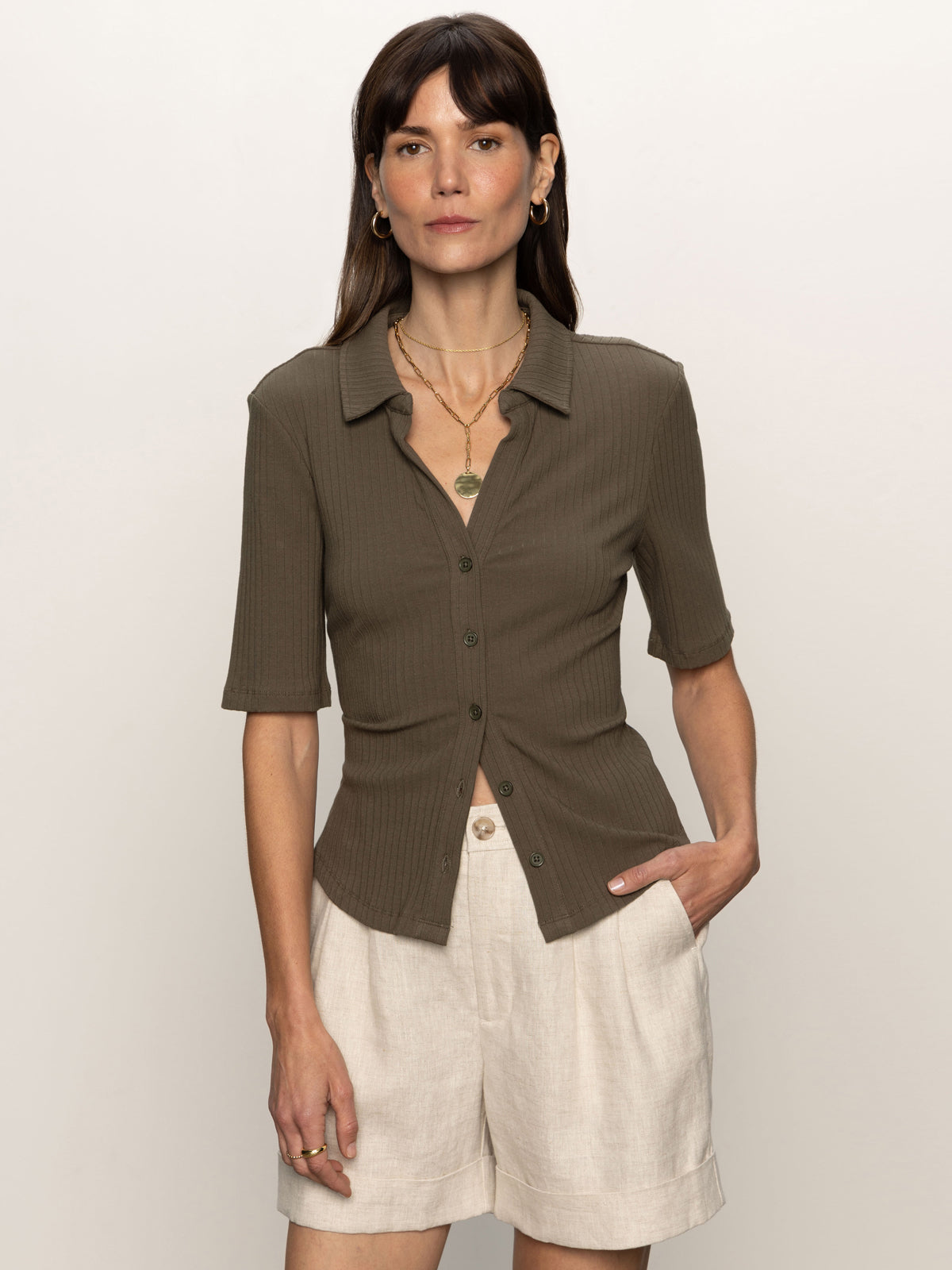 half-sleeve-ribbed-knit-shirt-kalamata